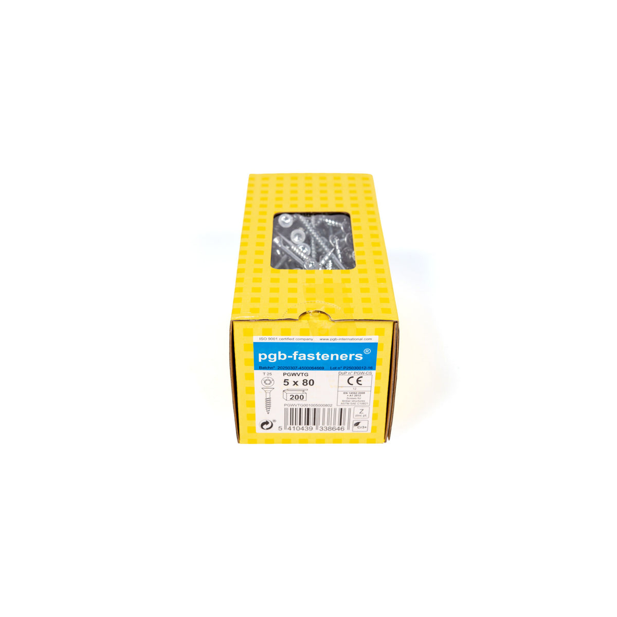 VBA T25 - 5 x 80 mm - Filtage partiel - Boîte de 200